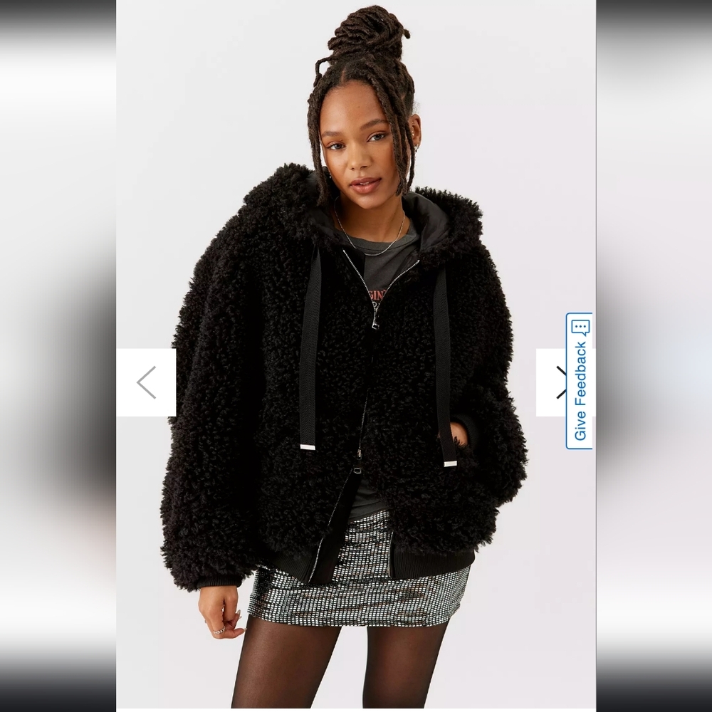 UO Faux Fur Jacket